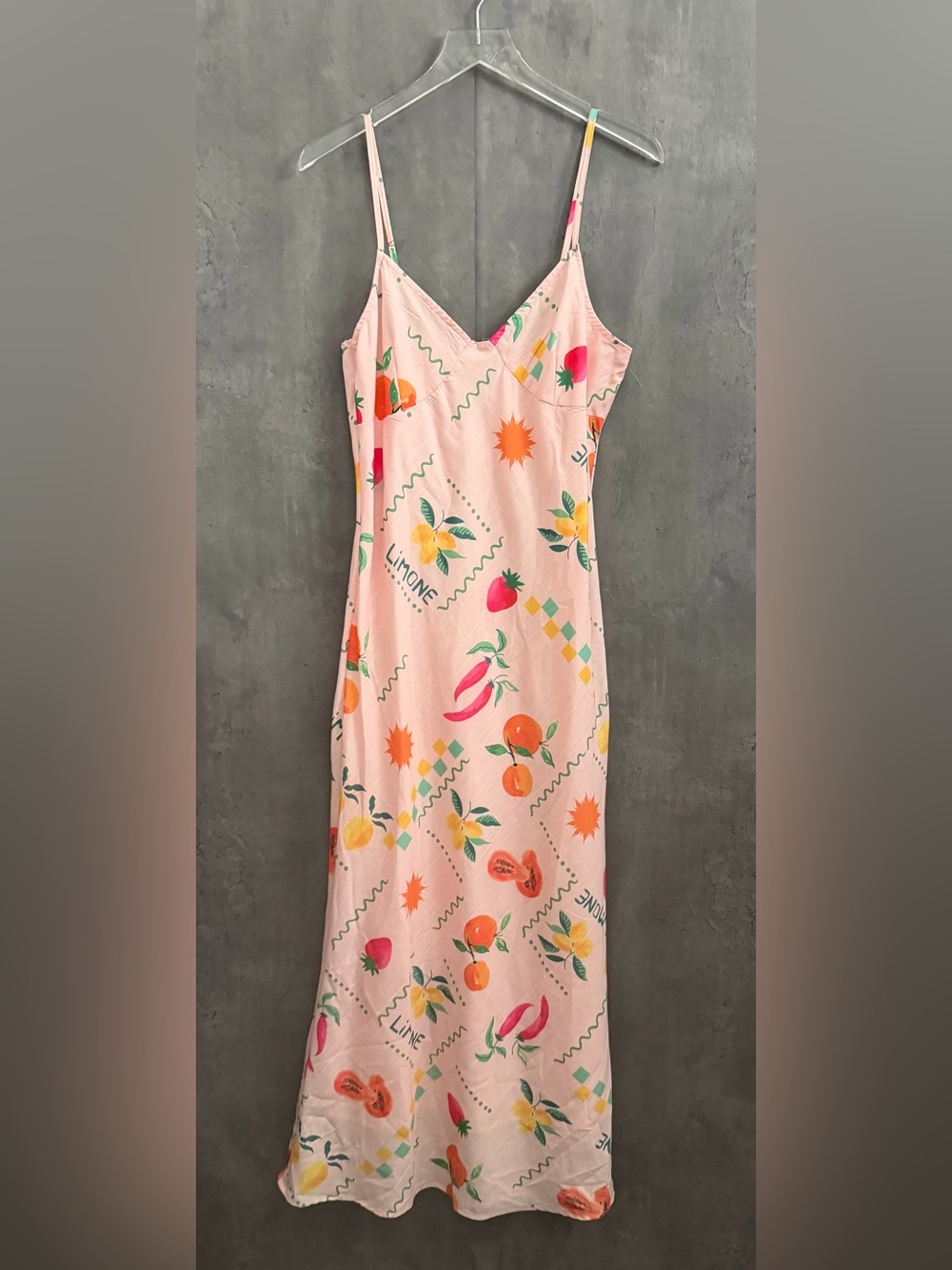 Petal & Pup Frutti Satin Maxi Dress B685 - Picture 5 of 7